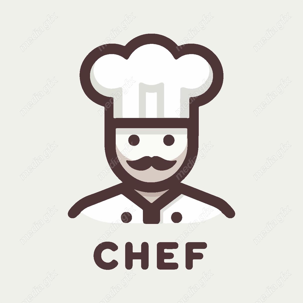 وکتور لوگو ی آشپز MV001252