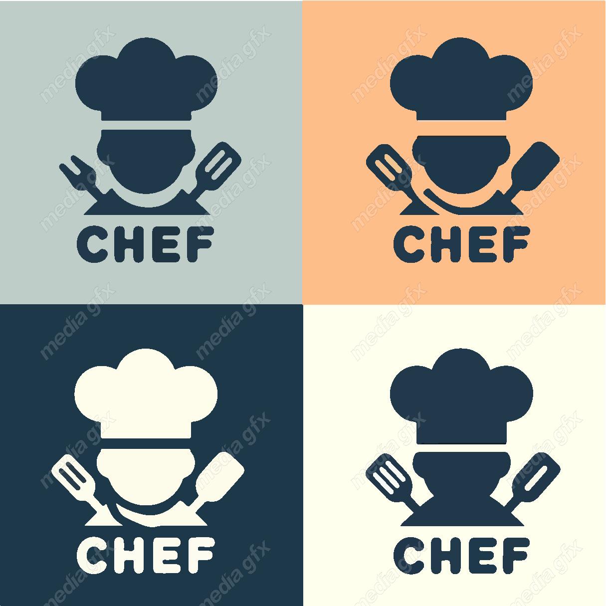 وکتور لوگو ی آشپز MV001258