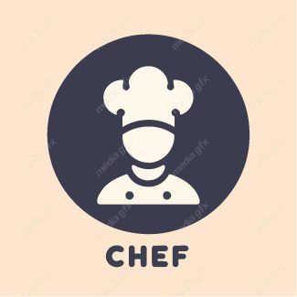 وکتور لوگو ی آشپز MV001259
