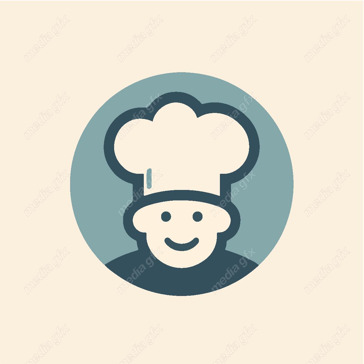 وکتور لوگو ی آشپز MV001264