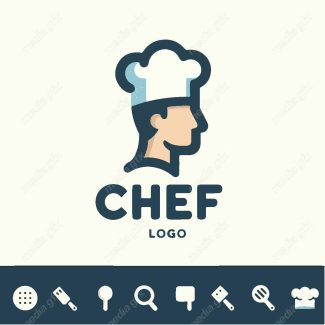 وکتور لوگو ی آشپز MV001266