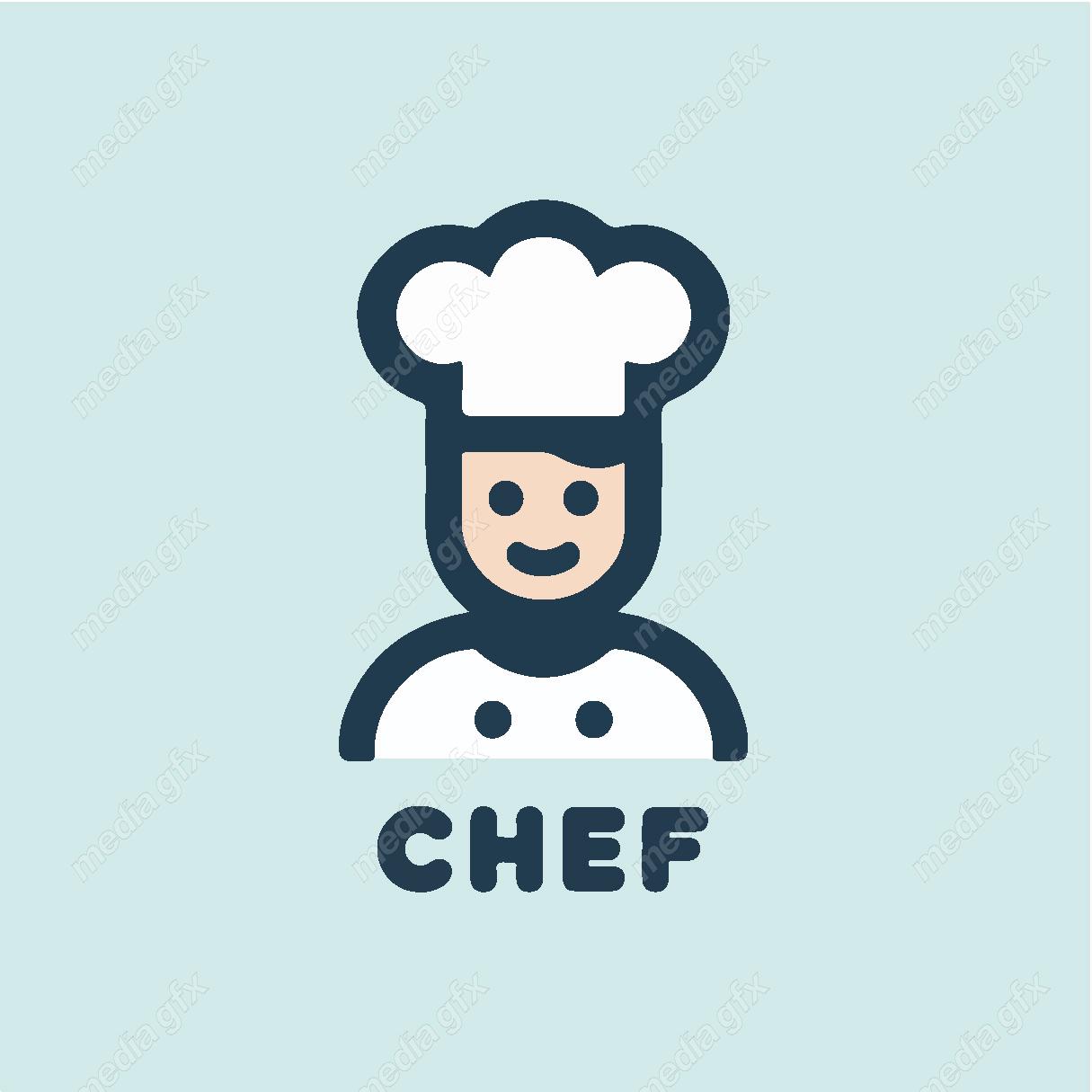 وکتور لوگو ی آشپز MV001268