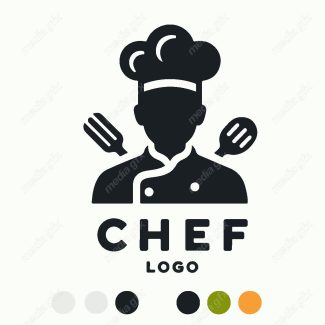 وکتور لوگو ی آشپز MV001277