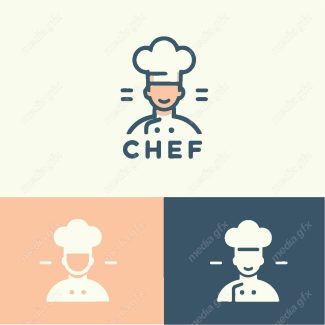 وکتور لوگو ی آشپز MV001279