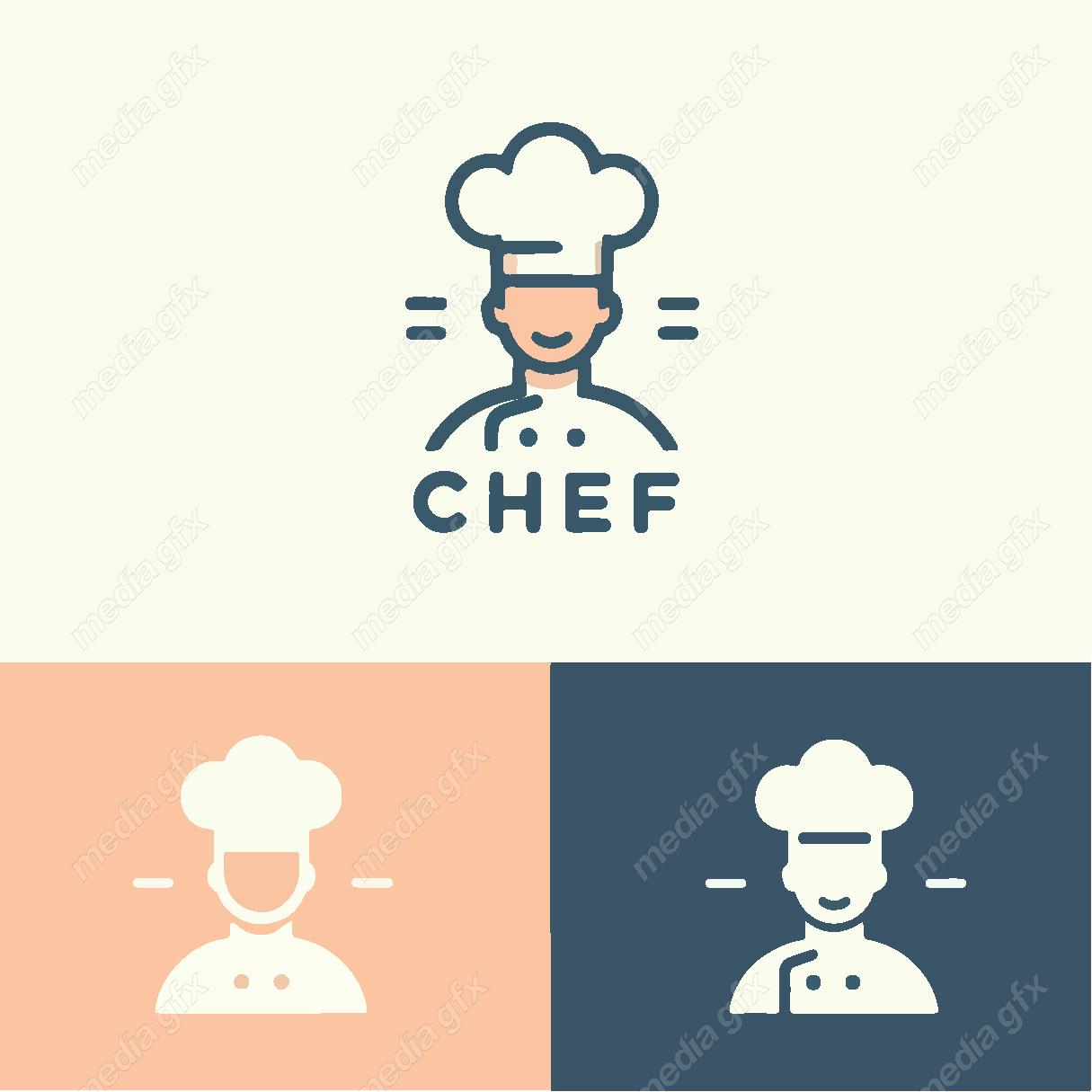 وکتور لوگو ی آشپز MV001279