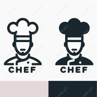 وکتور لوگو ی آشپز MV001280