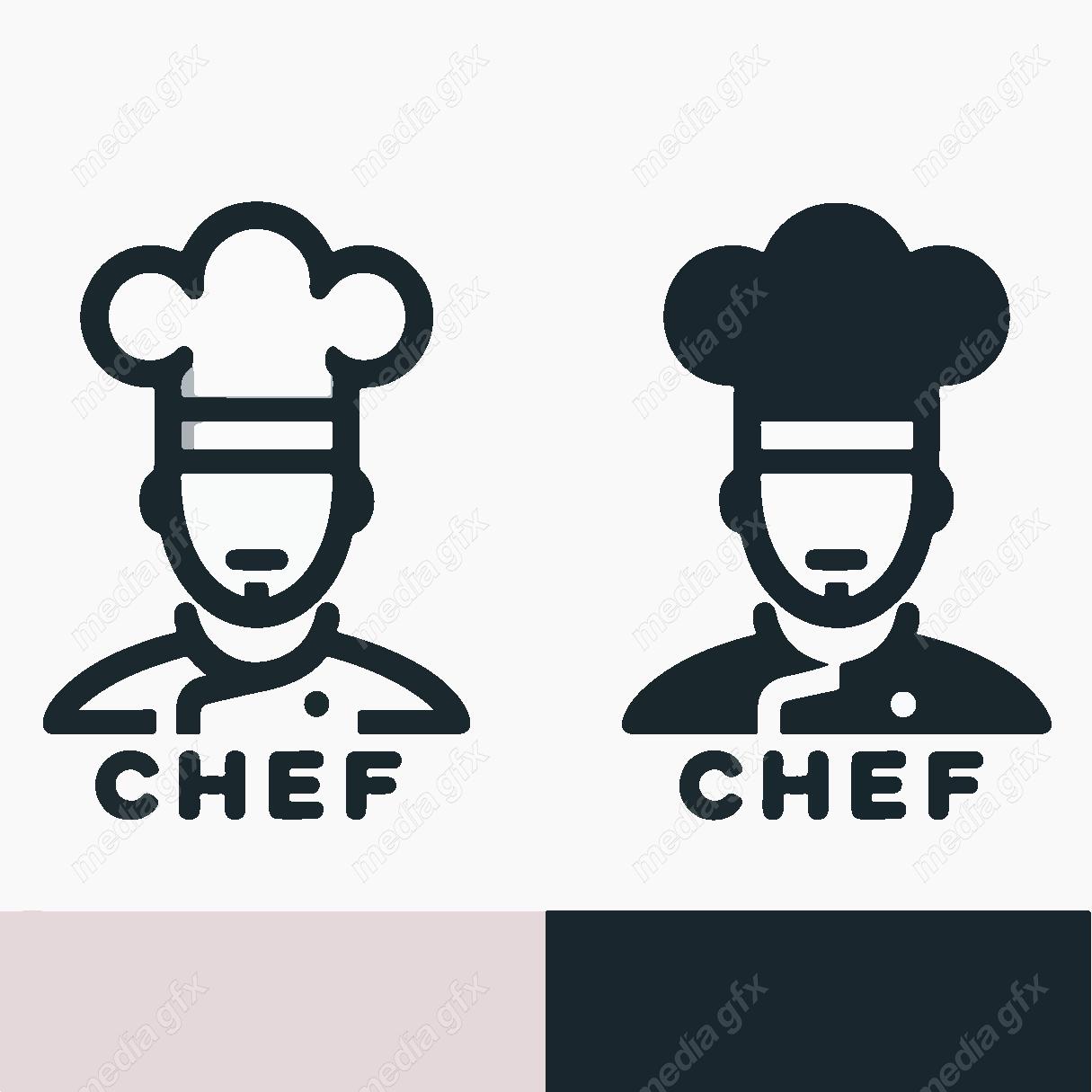 وکتور لوگو ی آشپز MV001280