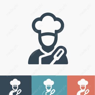 وکتور لوگو ی آشپز MV001281