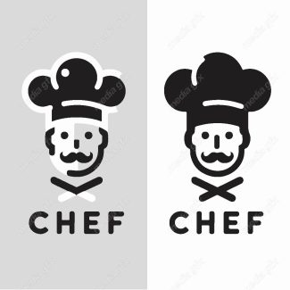وکتور لوگو ی آشپز MV001286