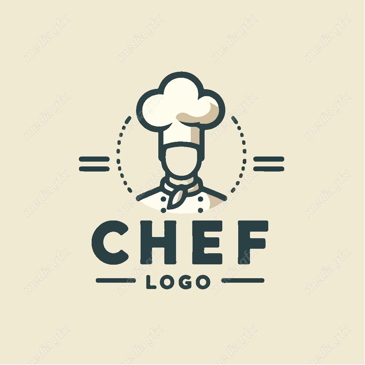 وکتور لوگو ی آشپز MV001289