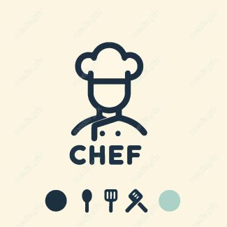 وکتور لوگو ی آشپز MV001291