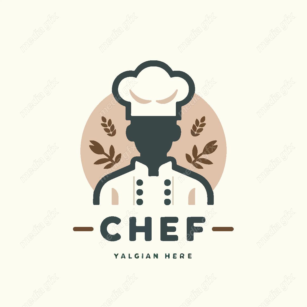 وکتور لوگو ی آشپز MV001292