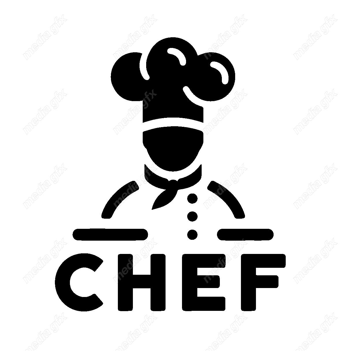 وکتور لوگو ی آشپز MV001300