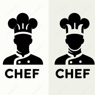 وکتور لوگو ی آشپز MV001303