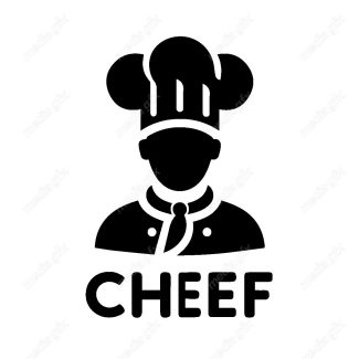 وکتور لوگو ی آشپز MV001313