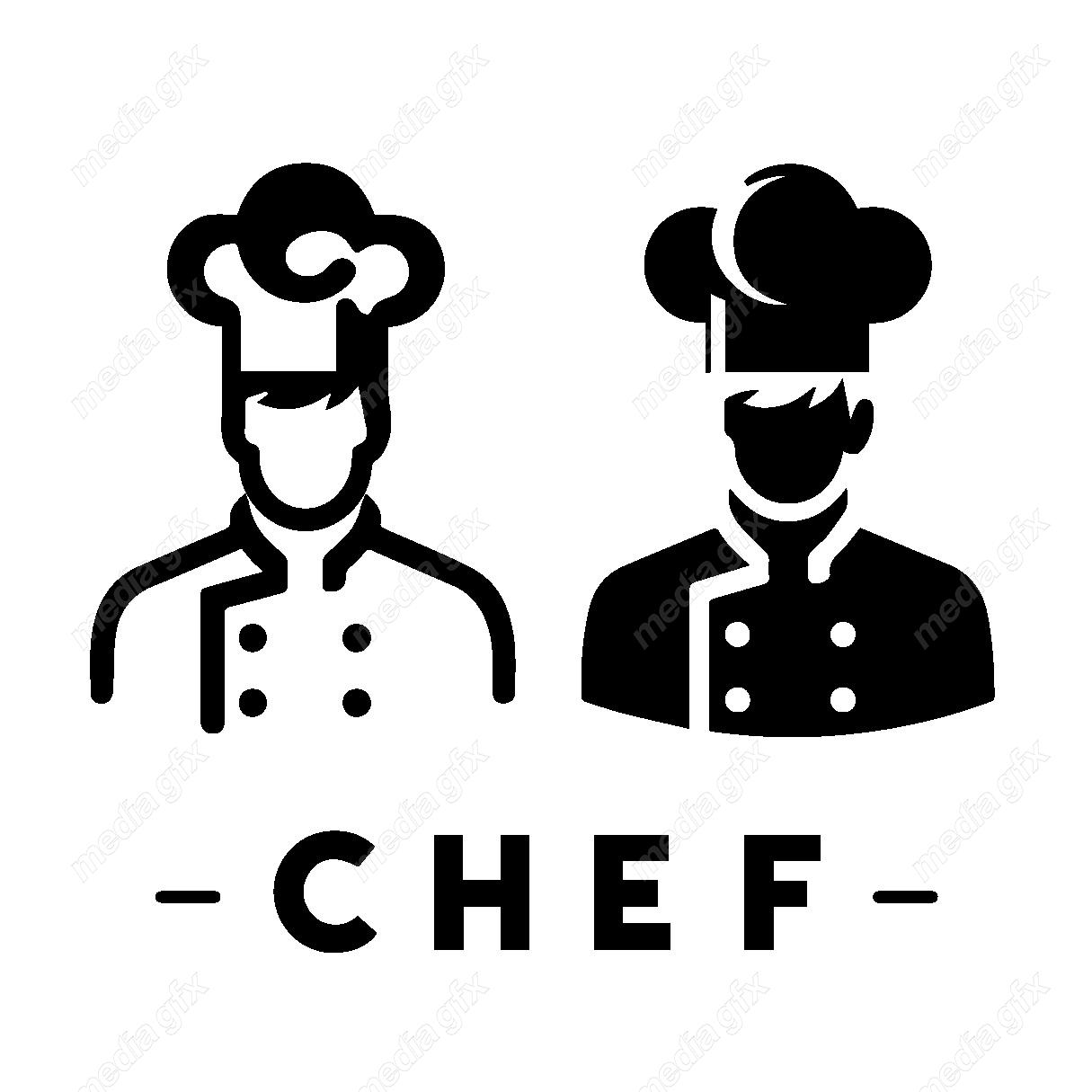 وکتور لوگو ی آشپز MV001315