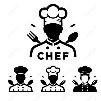 وکتور لوگو ی آشپز MV001320