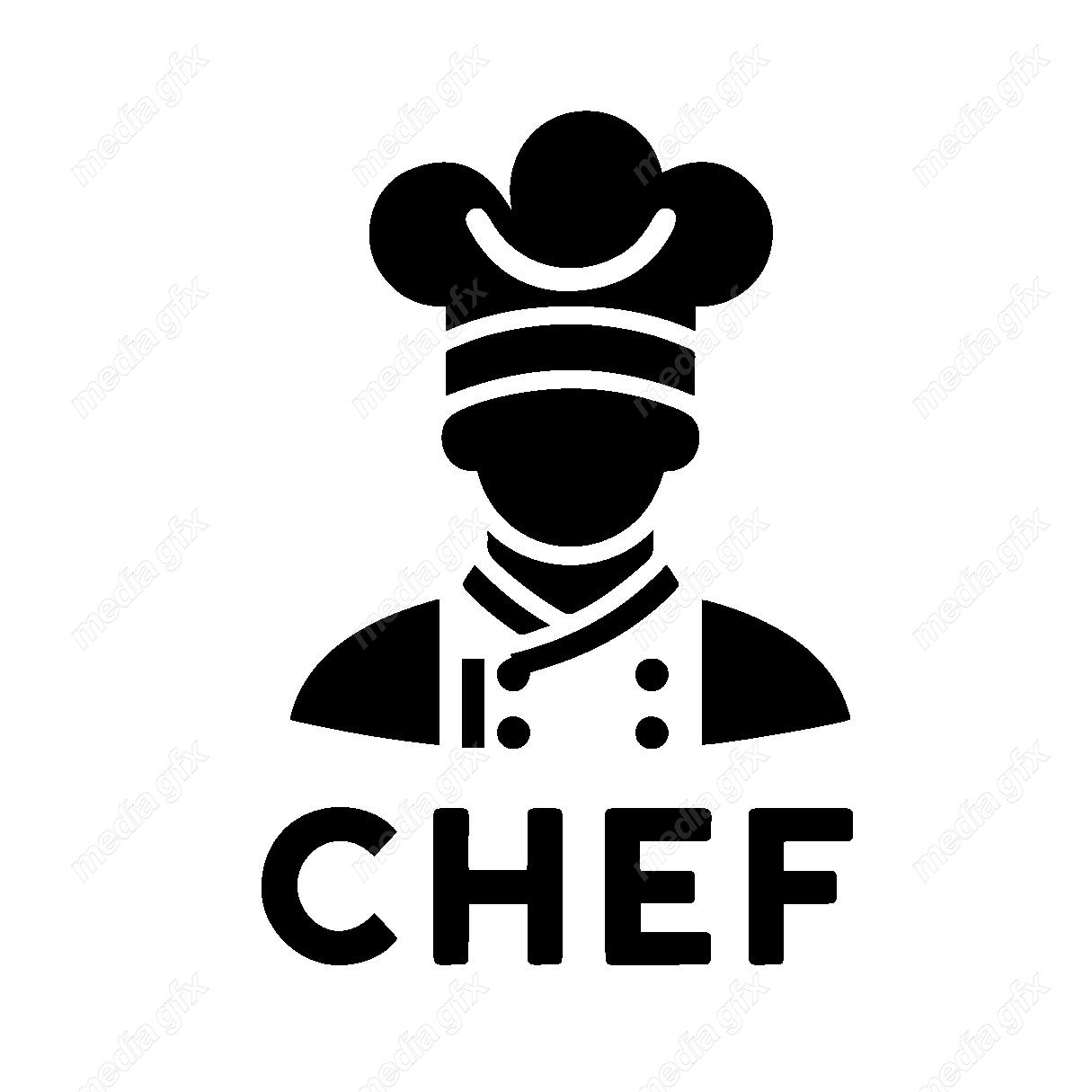 وکتور لوگو ی آشپز MV001333