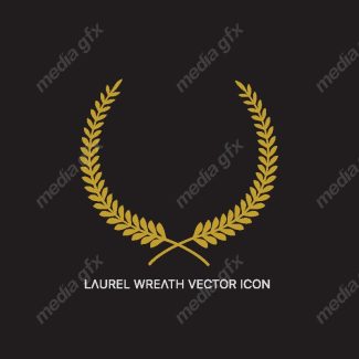 وکتور لوگوی خوشه گندم طلایی MV001334