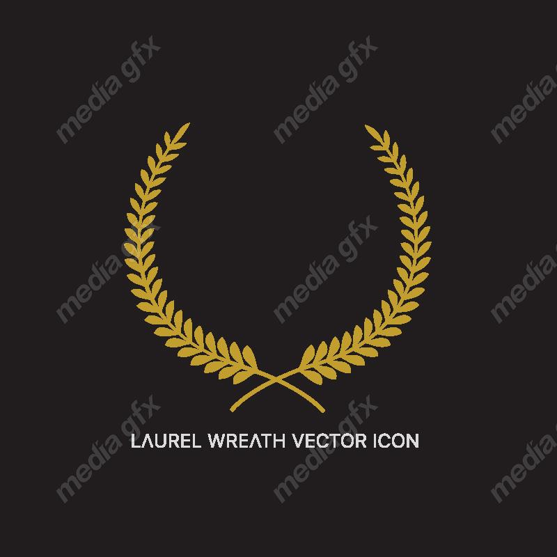 وکتور لوگوی خوشه گندم طلایی MV001334