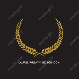 وکتور لوگوی خوشه گندم طلایی MV001335