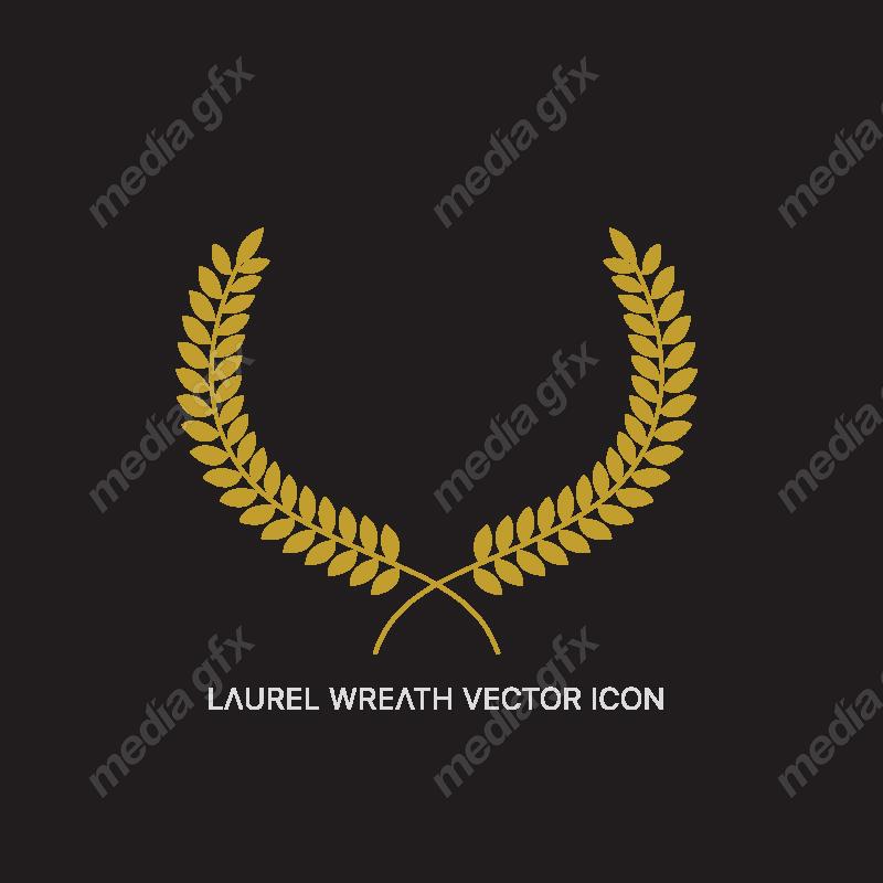 وکتور لوگوی خوشه گندم طلایی MV001337