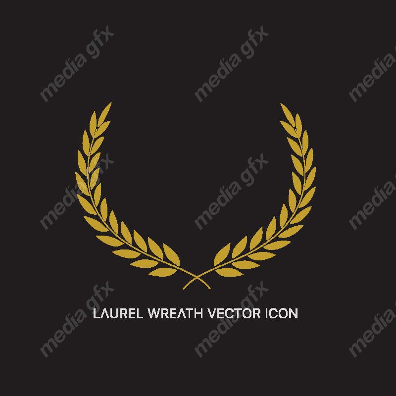 وکتور لوگوی خوشه گندم طلایی MV001338