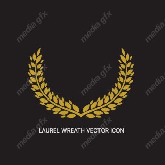 وکتور لوگوی خوشه گندم طلایی MV001340