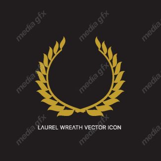 وکتور لوگوی خوشه گندم طلایی MV001348