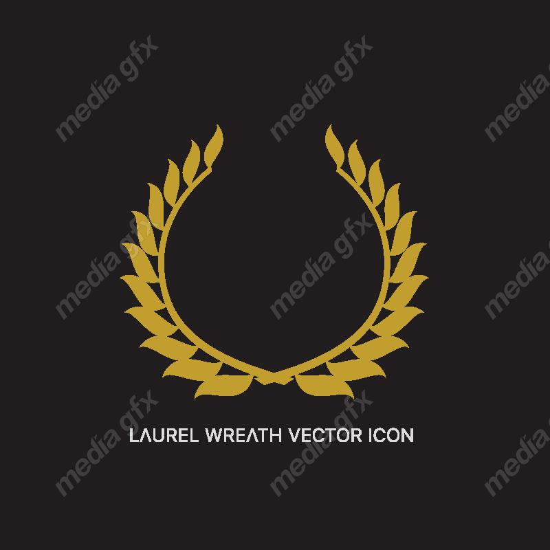 وکتور لوگوی خوشه گندم طلایی MV001348