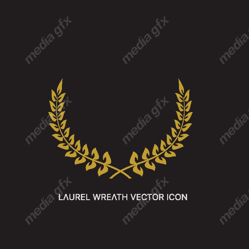 وکتور لوگوی خوشه گندم طلایی MV001350