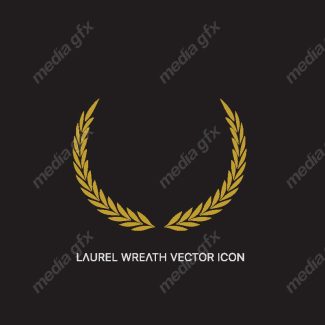 وکتور لوگوی خوشه گندم طلایی MV001351