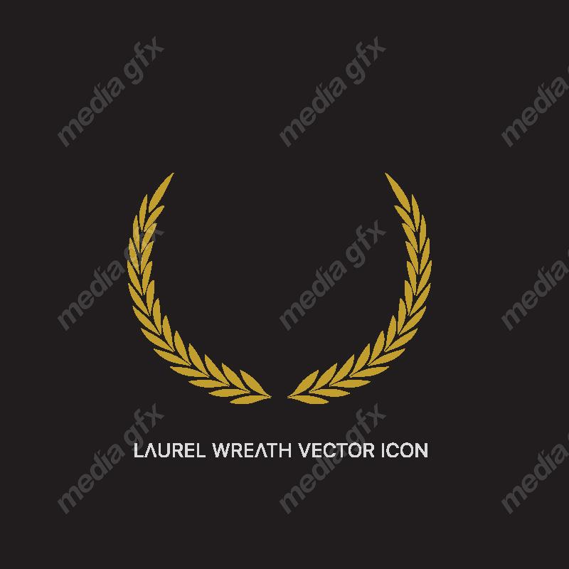 وکتور لوگوی خوشه گندم طلایی MV001351