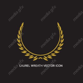 وکتور لوگوی خوشه گندم طلایی MV001354