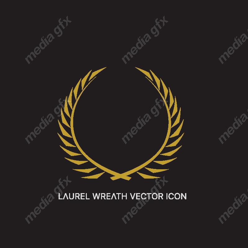 وکتور لوگوی خوشه گندم طلایی MV001355