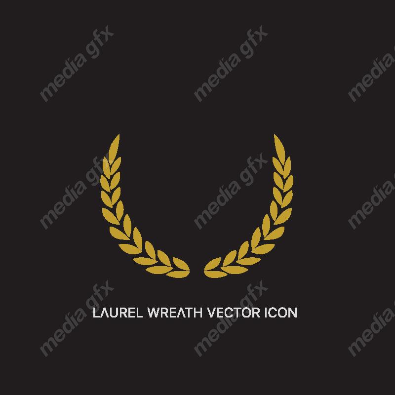 وکتور لوگوی خوشه گندم طلایی MV001356