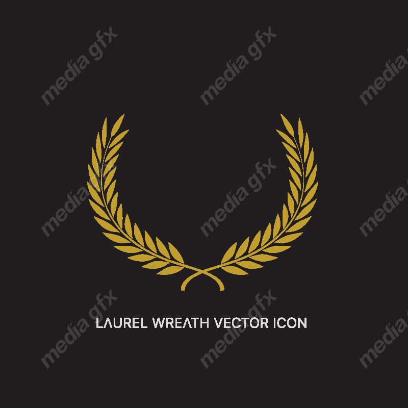 وکتور لوگوی خوشه گندم طلایی MV001359