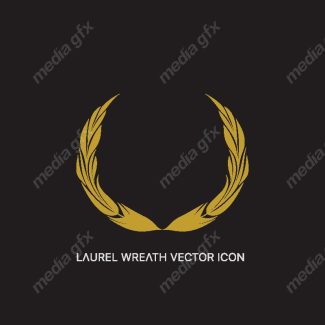 وکتور لوگوی خوشه گندم طلایی MV001360