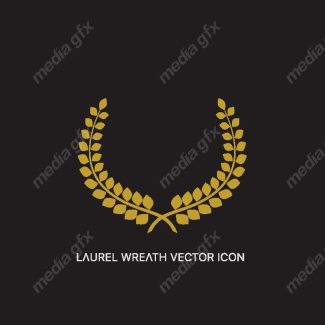 وکتور لوگوی خوشه گندم طلایی MV001363