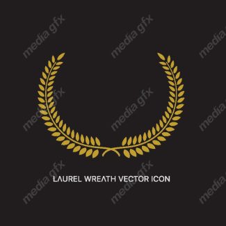 وکتور لوگوی خوشه گندم طلایی MV001364