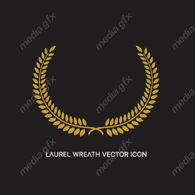 وکتور لوگوی خوشه گندم طلایی MV001364