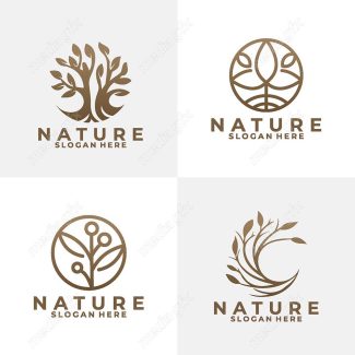 لوگوی طبیعت و محصولات طبیعی و ارگانیک MV001467