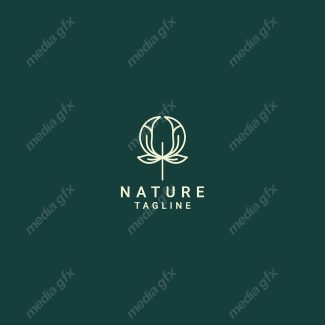 لوگوی طبیعت و محصولات طبیعی و ارگانیک MV001476