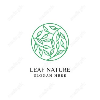 لوگوی طبیعت و محصولات طبیعی و ارگانیک MV001477