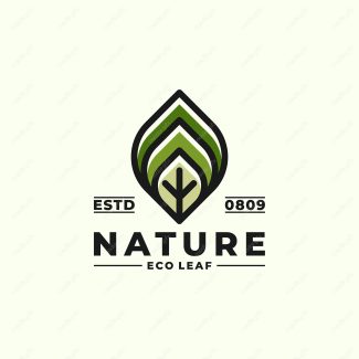 لوگوی طبیعت و محصولات طبیعی و ارگانیک MV001478