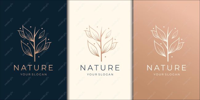 لوگوی طبیعت و محصولات طبیعی و ارگانیک MV001479