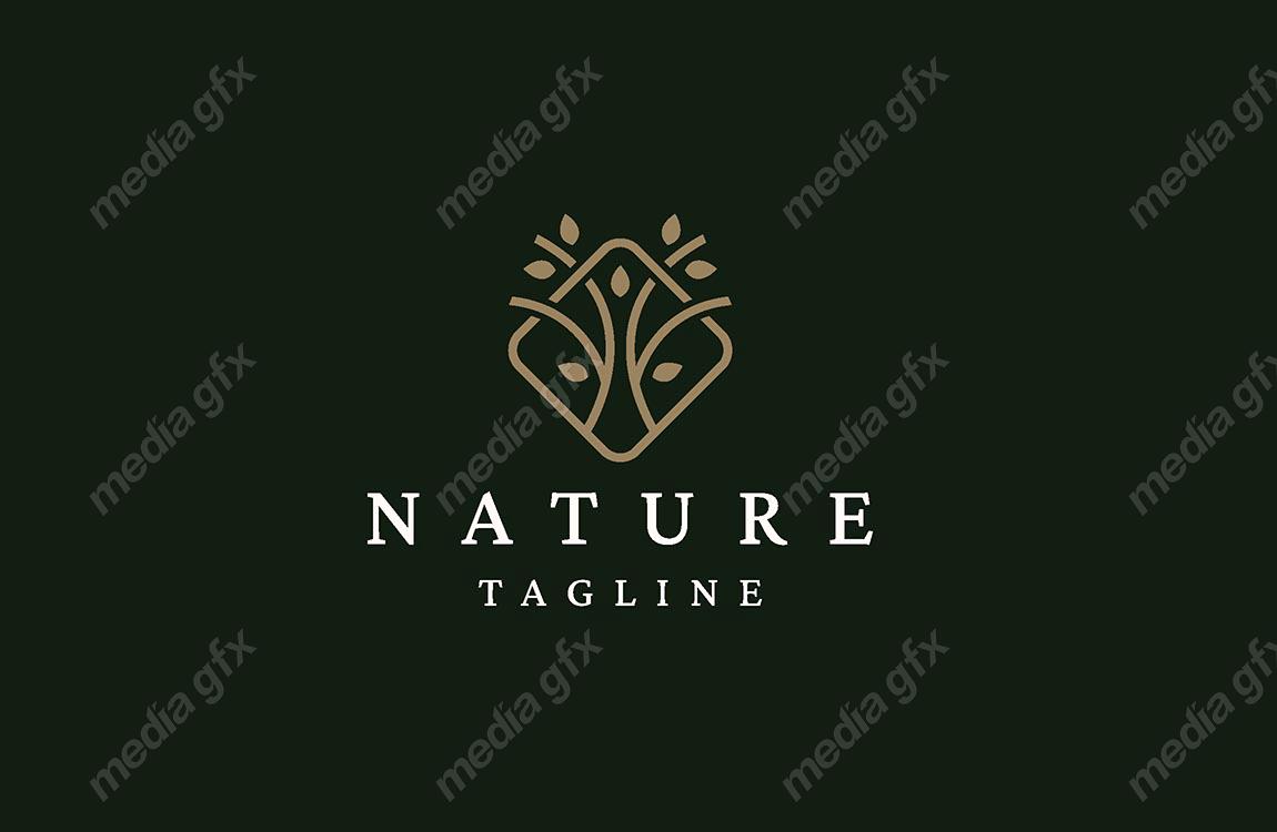 لوگوی طبیعت و محصولات طبیعی و ارگانیک MV001480