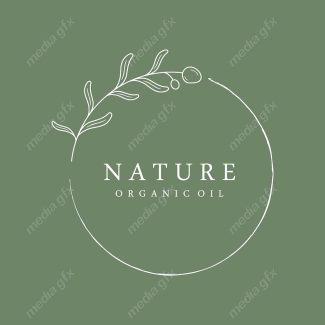 لوگوی طبیعت و محصولات طبیعی و ارگانیک MV001484