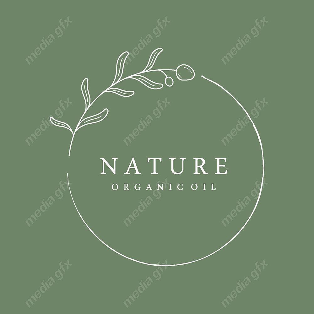 لوگوی طبیعت و محصولات طبیعی و ارگانیک MV001484