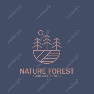 لوگوی طبیعت و محصولات طبیعی و ارگانیک MV001485